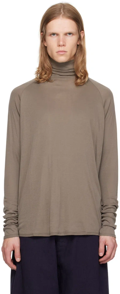 Jan-jan Van Essche Taupe #83 Turtleneck In Dove