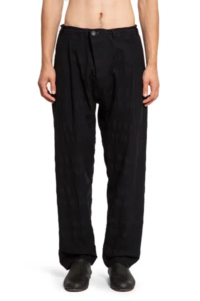 Jan-jan Van Essche Jan Jan Van Essche Trousers In Black