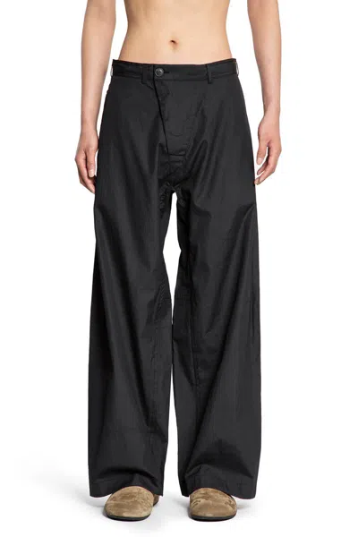 Jan-jan Van Essche Jan Jan Van Essche Trousers In Black