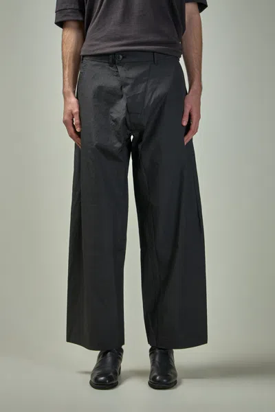 Jan-jan Van Essche Trousers#84 Oversized 6-pocket Workwear Style Trousers Coated Cloth In There Is No Color Specification For This Product.