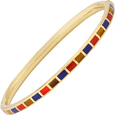 Jan Leslie Dash Bracelet Set In Sterling With 18k Gold Overlay