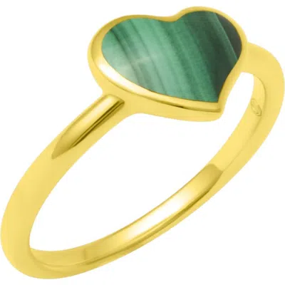 Jan Leslie My One Heart Gemstone Gold Vermeil Ring