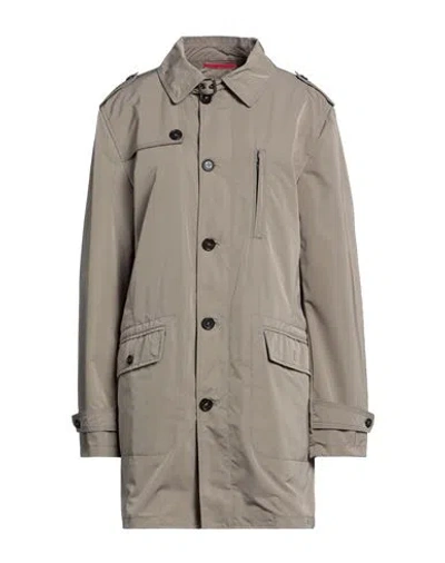 Jan Mayen Man Overcoat Beige Size 40 Polyester