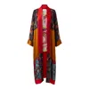 Janara Jones Women's One Of A Kind Golden Mist Abaya Kaftan In Multi