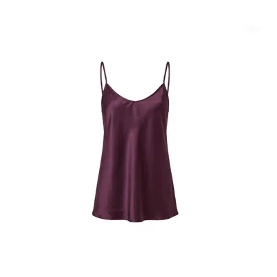 Janara Jones Women's Purple Beetroot Viscose Ivy Cami Top