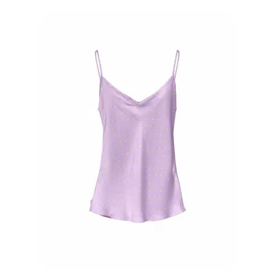 Janara Jones Women's Purple Lilac Ivy Cami Top