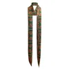 Janara Jones Women's Snakes Satin Skinny Long Scarf In Multi