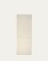 Janavi India Blooming Garden Cashmere Scarf In Ivory