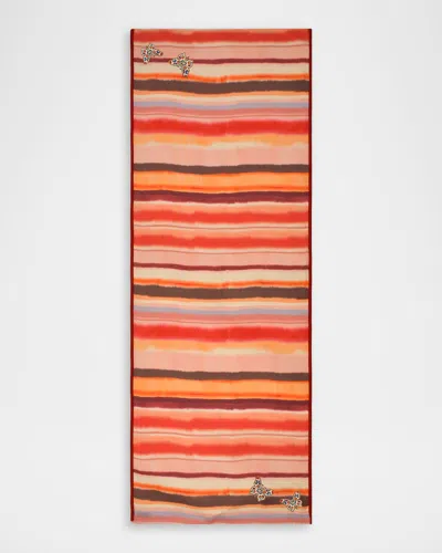 Janavi India Sunet Mirage Wool-silk Scarf