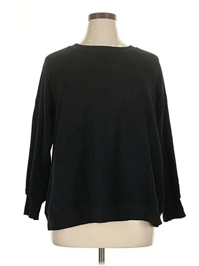 Pre-owned Jane And Delancey 3/4 Sleeve T-shirt In Black