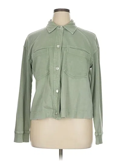 Pre-owned Jane And Delancey Cardigan Sweater In Green