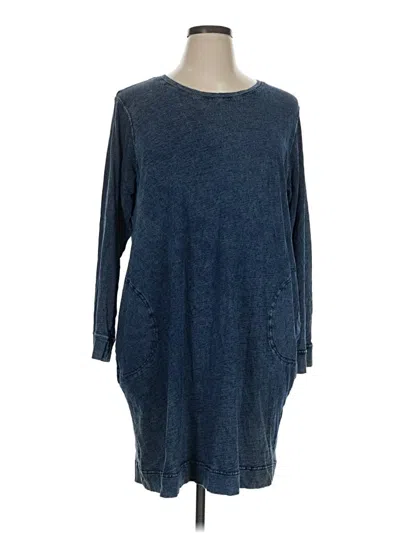Pre-owned Jane And Delancey Casual Dress In Blue
