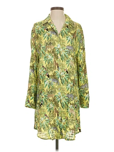Pre-owned Jane And Delancey Casual Dress In Green