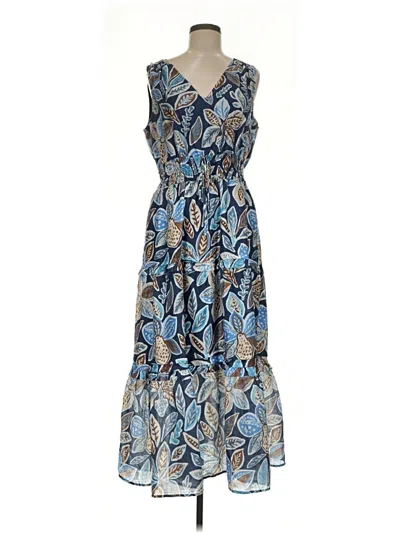 Pre-owned Jane And Delancey Cocktail Dress In Blue