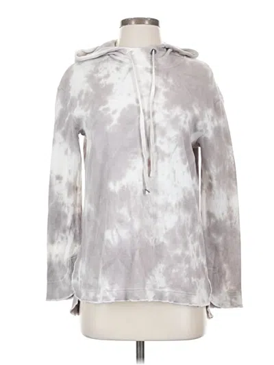 Pre-owned Jane And Delancey Long Sleeve Blouse In Silver