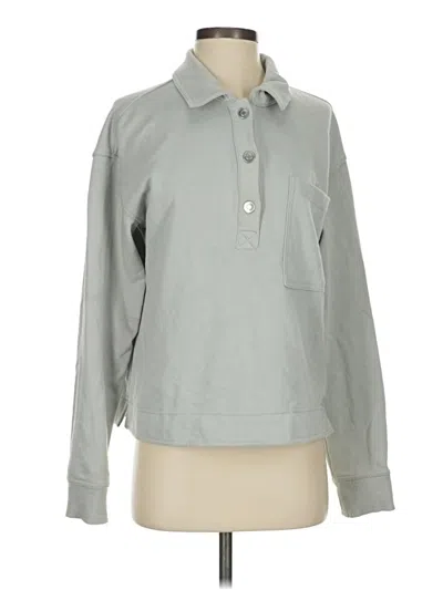 Pre-owned Jane And Delancey Long Sleeve Button Down Shirt In Gray
