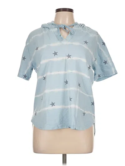 Pre-owned Jane And Delancey Poncho In Blue