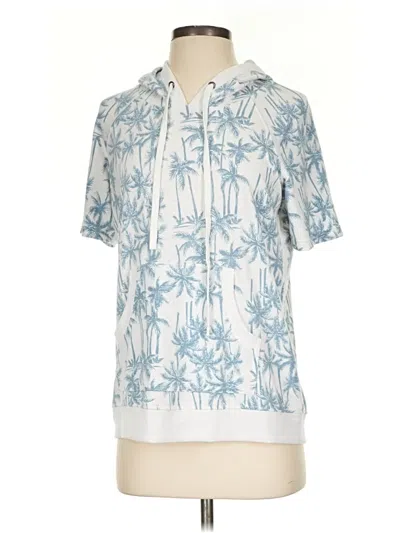 Pre-owned Jane And Delancey Poncho In Blue