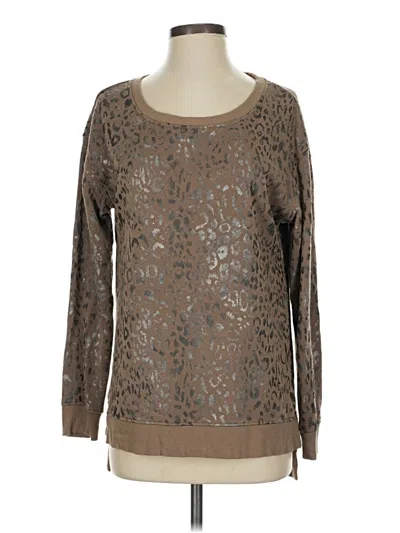 Pre-owned Jane And Delancey Pullover Sweater In Brown
