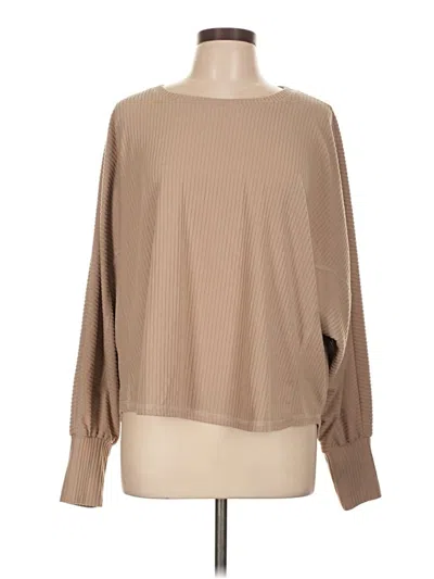Pre-owned Jane And Delancey Pullover Sweater In Brown