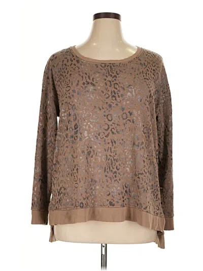 Pre-owned Jane And Delancey Pullover Sweater In Brown