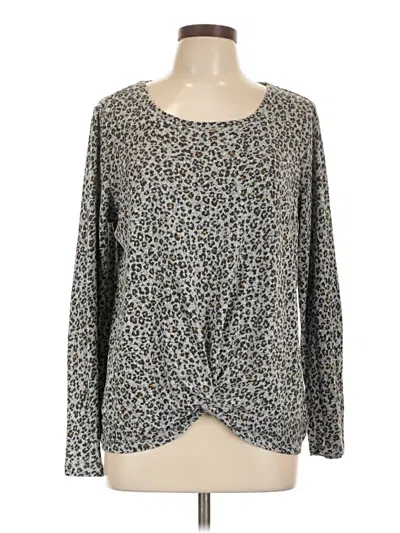 Pre-owned Jane And Delancey Pullover Sweater In Gray