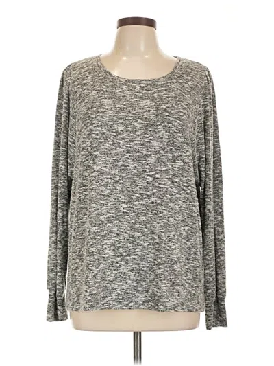 Pre-owned Jane And Delancey Pullover Sweater In Gray