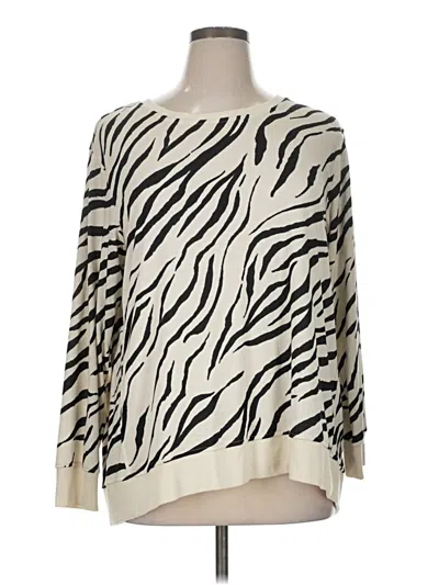 Pre-owned Jane And Delancey Pullover Sweater In Ivory