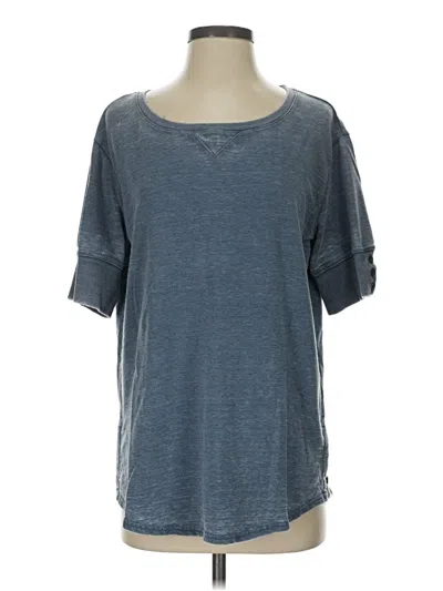 Pre-owned Jane And Delancey Short Sleeve T-shirt In Blue