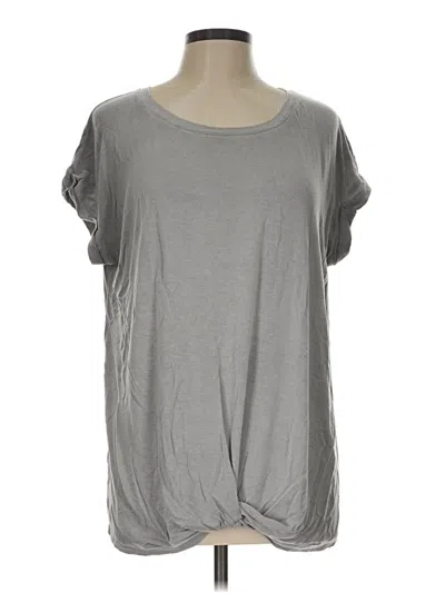 Pre-owned Jane And Delancey Short Sleeve T-shirt In Gray