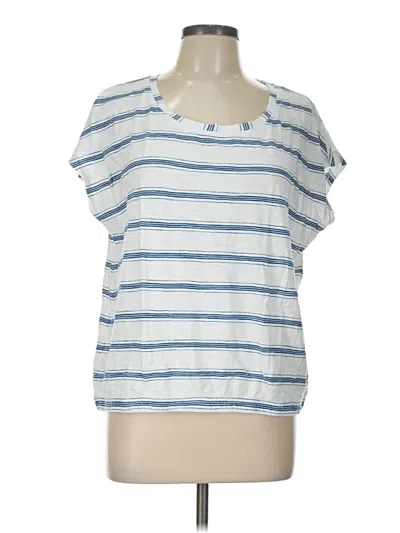 Pre-owned Jane And Delancey Short Sleeve T-shirt In White