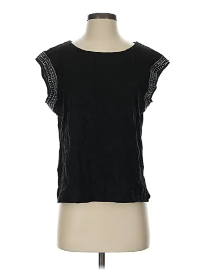 Pre-owned Jane And Delancey Sleeveless T-shirt In Black