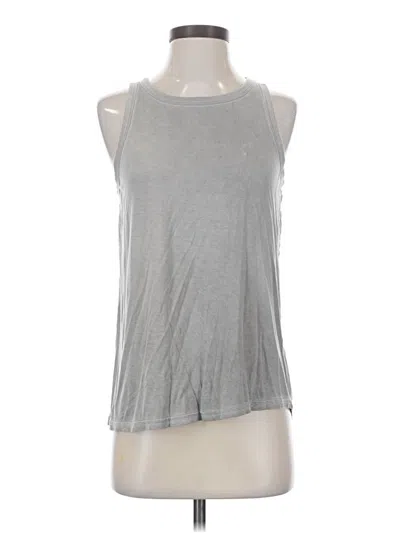 Pre-owned Jane And Delancey Sleeveless T-shirt In Gray