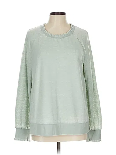 Pre-owned Jane And Delancey Sweatshirt In Green