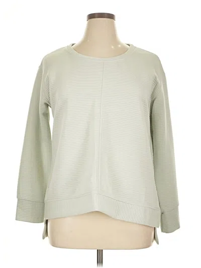 Pre-owned Jane And Delancey Sweatshirt In Green