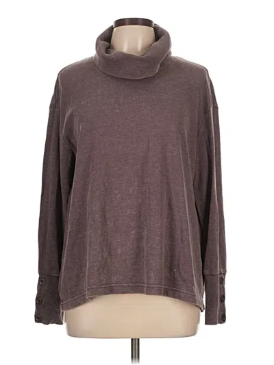 Pre-owned Jane And Delancey Turtleneck Sweater In Brown
