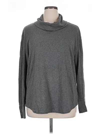 Pre-owned Jane And Delancey Turtleneck Sweater In Gray