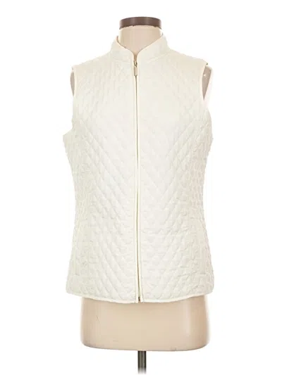 Pre-owned Jane Ashley Vest In Ivory