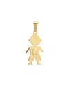 Jane Basch 14k Boy Initial Enhancer (a-z)