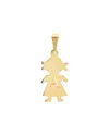 Jane Basch 14k Girl Initial Enhancer (a-z)