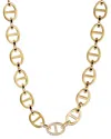 Jane Basch Cool Steel Plated Feragmo Necklace No C In Gold