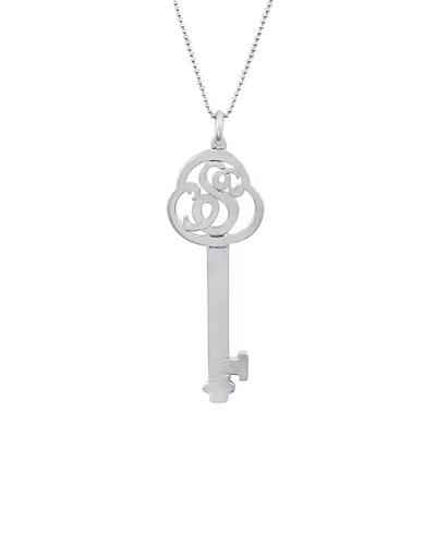 JANE BASCH JANE BASCH SILVER INITIAL KEY PENDANT (A-Z)