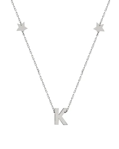 JANE BASCH JANE BASCH SILVER INITIAL NECKLACE (A-Z)