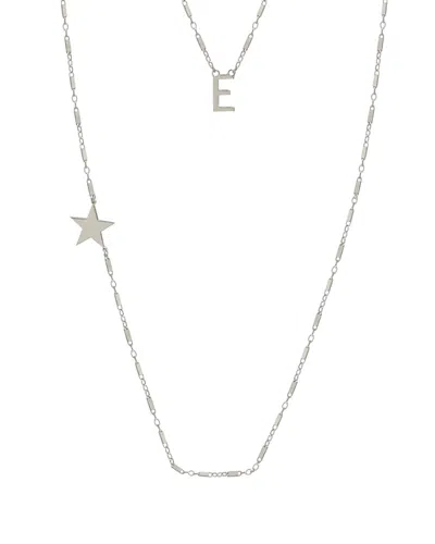 JANE BASCH JANE BASCH SILVER INITIAL NECKLACE (A-Z)