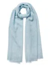 Jane Carr The Crystal Scarf In Blue