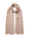Jane Carr The Crystal Scarf In Neutral