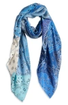 JANE CARR THE HANKIE MODAL & CASHMERE SQUARE SCARF