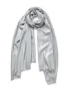 Jane Carr The Mercury Scarf In Gray