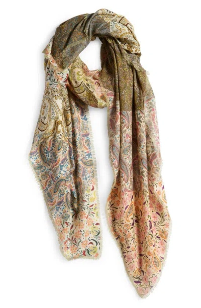 Jane Carr The Paisley Wrap In Rosy