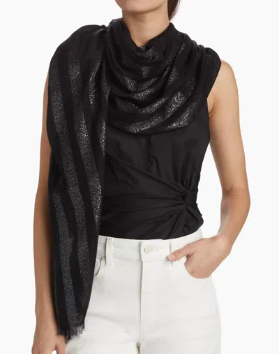 JANE CARR THE SKYLINE SCARF IN BIANCO